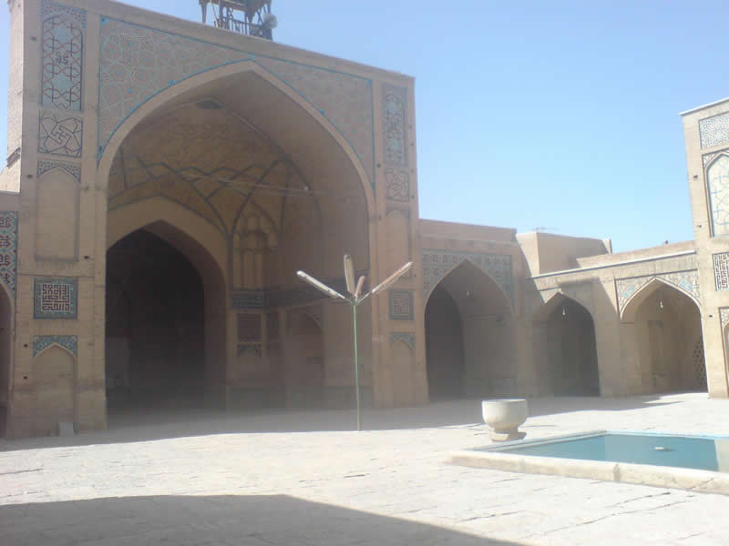 A view of Agha Nour mosque