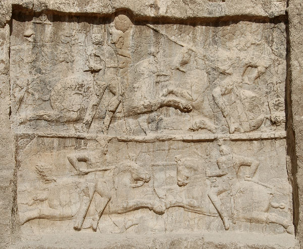 The double equestrian relief of Bahram II