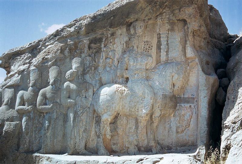 Relief of Shapur’s Parade , Naqsh-e Rajab