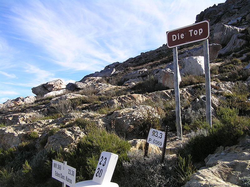 گذرگاه سوارتبرگ Swartberg Pass